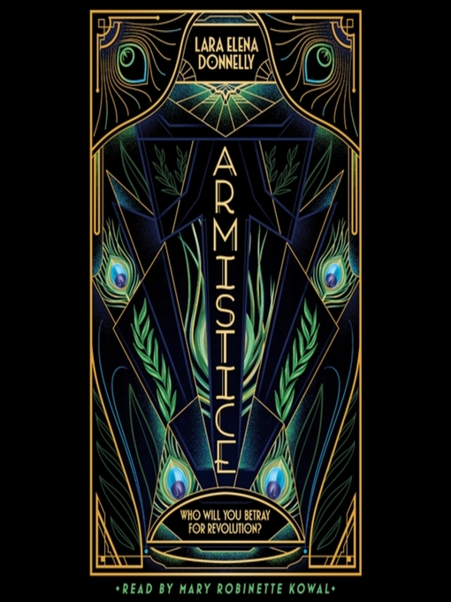 Cover image for Armistice--Book 2 in the Amberlough Dossier